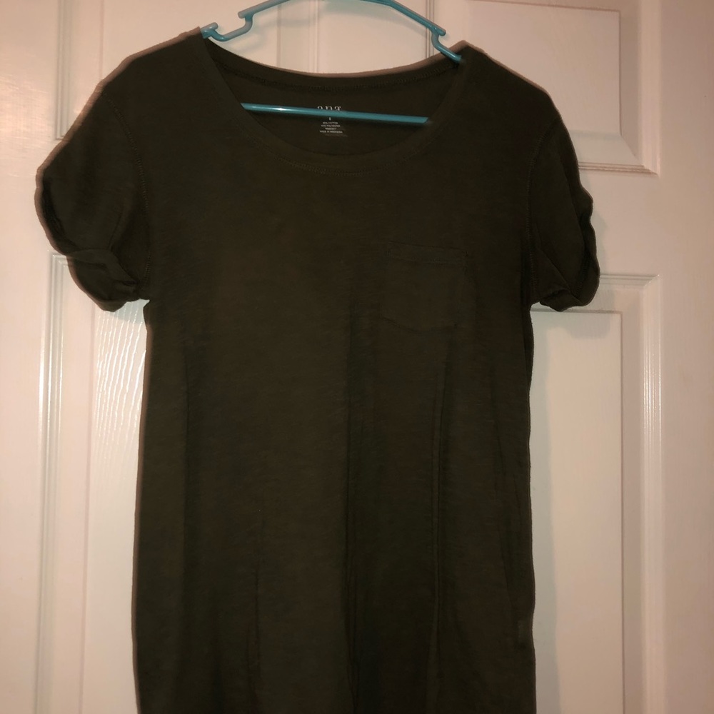 Army green t shirt